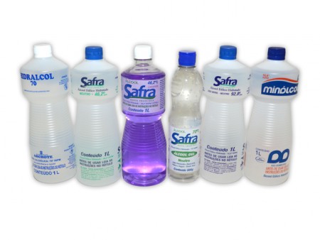 Álcool (diversas marcas)